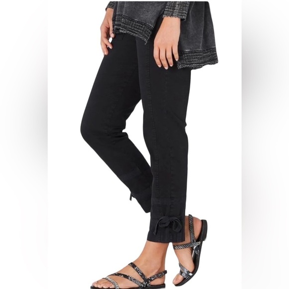 Soft Surroundings Ingrid Pants Black - Picture 1 of 11